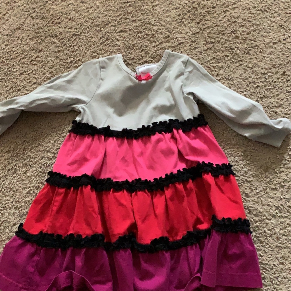 Layered Ruffle Dress